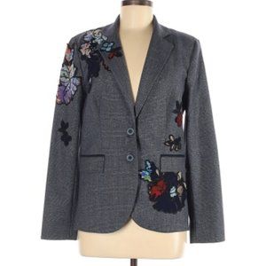 Alberto Makali Floral Statement Career Blazer 8